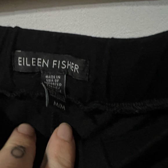 Eileen Fisher jersey pleated lantern pant with droopy pockets Medium - Picture 4 of 5